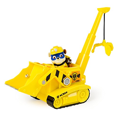 Paw Patrol - Bulldozer con grúa Recoge escombros (Spin Master 6027648)