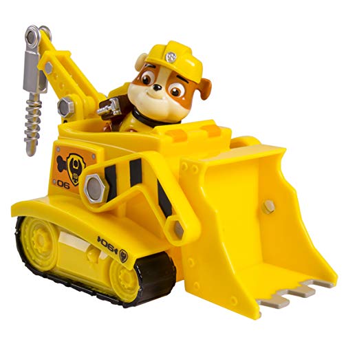 Paw Patrol - Bulldozer con grúa Recoge escombros (Spin Master 6027648)