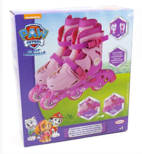 PAW PATROL Paw Patrol-OPAW084-F Patines Tri-Skates 2 en 1 (Darpeje OPAW084-F)