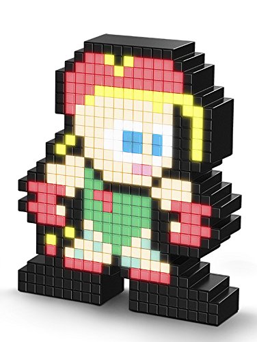 PDP Cammy Pixel Pals Street Fighter, Verde/Rojo, 8,8 x 11,2 x 15,9 cm