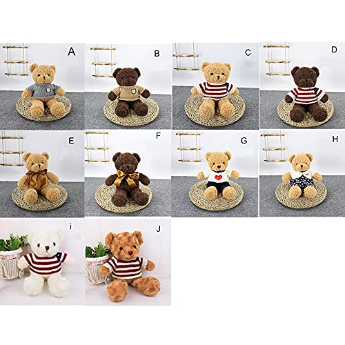 Peluche de oso de peluche de peluche de peluche de peluche de peluche de juguete suave mediano suave juguetes de peluche muñecas peluches peluches peluches para niños y niñas regalo