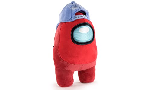 Peluche Producto Oficial De Among Us - Rojo Diablo - Calidad Super Soft