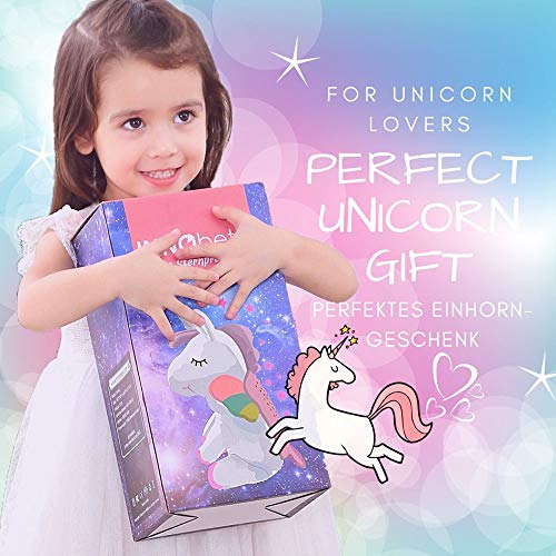 Peluche Proyector Estrellas Unicornio luz nocturna para niños, Unicornio regalo juguete para niña fiesta cumpleaños - InnoBeta Cornie