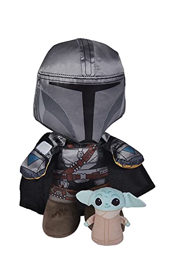 Peluche The Mandalorian con Baby Yoda 25 cm (Simba 6315875806)