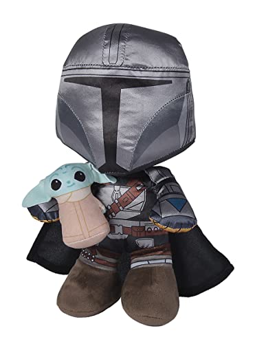 Peluche The Mandalorian con Baby Yoda 25 cm (Simba 6315875806)