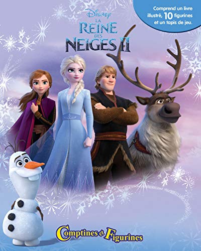 Phidal- Frozen - Juego de 2 Cuentas y Figuras francesas, Multicolor