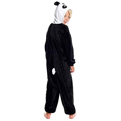 Pijamas Enteros de Animales Niñas y Niños Unisex【Tallas Infantiles 3 a 12 años】 Disfraz Oso Panda Mono Enterizo Carnaval Fiestas【Talla 3-4 años】