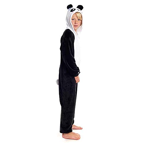 Pijamas Enteros de Animales Niñas y Niños Unisex【Tallas Infantiles 3 a 12 años】 Disfraz Oso Panda Mono Enterizo Carnaval Fiestas【Talla 3-4 años】