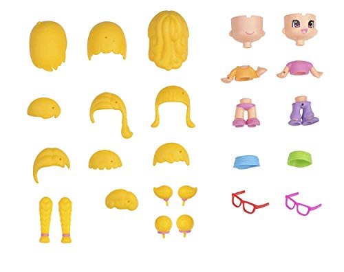 Pinypon 27767 - Pinyponizador, set para crear un Pinypon personalizado, pelo amarillo (Famosa 700014700) , color/modelo surtido