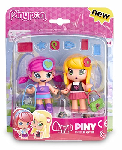 Pinypon by PINY - Pack Compañeras de Clase: Michelle And Julia (Famosa 700012915)