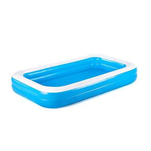 Piscina Familiar Bestway 54150 - Piscina Inflable - 305 x 183 x 46 cm - Paredes Laterales Extra Anchas - 3+