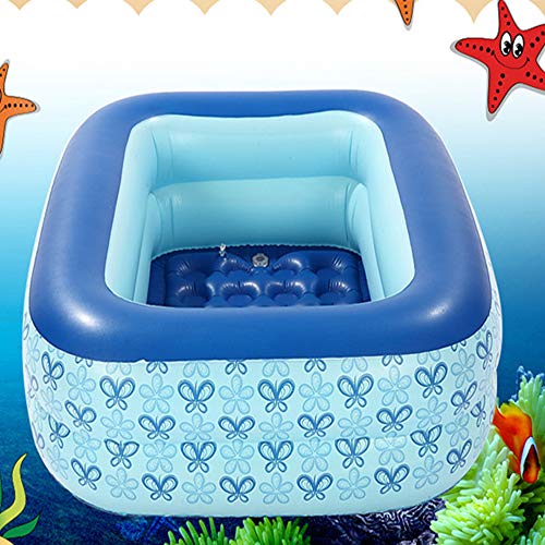 Piscina Inflable de 110CM Piscina de Agua de Verano Bola del Océano Piscina Inflable para Niños Piscina Familiar