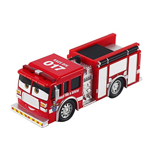 Pixar Cars 2 3 Juguetes Regalo de cumpleaños Rayo Mcqueen Juguete for niños Jackson tormenta Mack Truck tío uno y Cincuenta y Cinco Diecast Modelo de Coche (Color : 2pcs Chick Hicks)