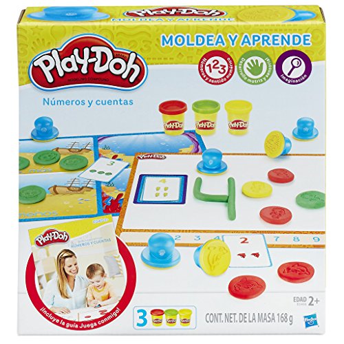 Play Doh- Aprende a Contar Números, Multicolor, única (Hasbro B3406105)