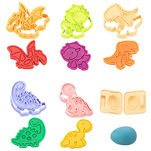 Play Dough Modeler, 41 piezas de accesorios de plastilina, moldes, forma, tijeras, rodillo, tapete para plastilina con bolsa de almacenamiento, juego de fiesta para niños pequeños, niñas y niños