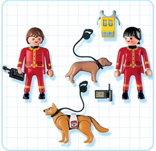 PLAYMOBIL 4227 Perros de Rescate