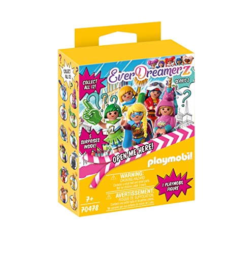 PLAYMOBIL 70478 EverDreamerz Caja Sorpresa con Figura de Comic World, A Partir de 7 Años