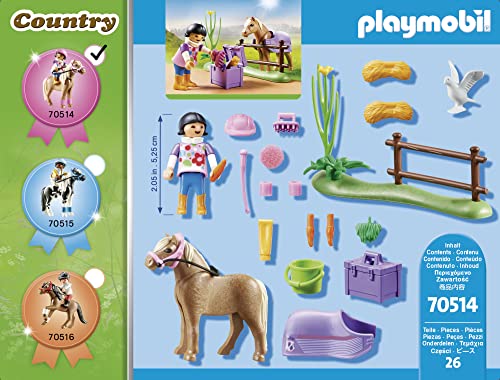 Playmobil 70514 Juguete Pony Icelandic