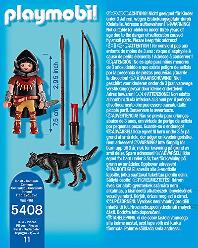 PLAYMOBIL Especiales Plus - Caballero del Lobo (5408)