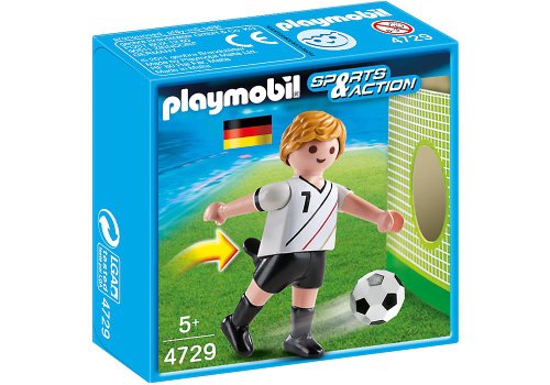 Playmobil Fútbol - Fútbol: Jugador Alemania (4729)