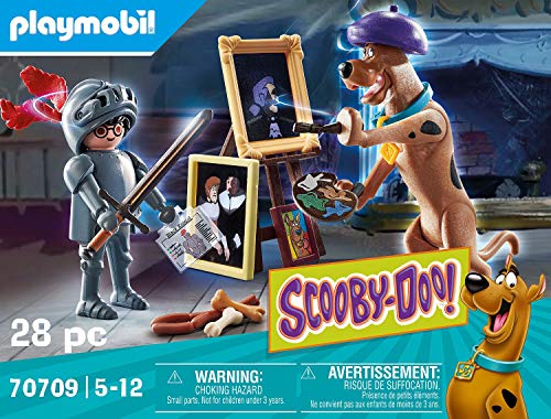 PLAYMOBIL SCOOBY-DOO! 70709 Aventura con Black Knight, a partir de 5 Años