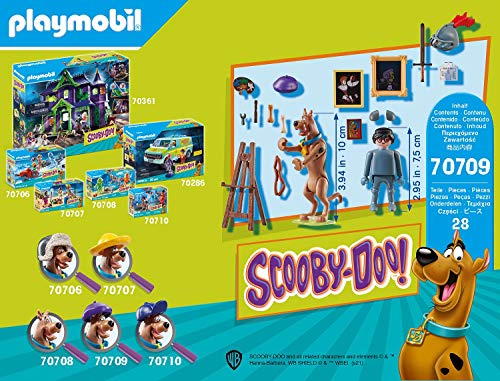 PLAYMOBIL SCOOBY-DOO! 70709 Aventura con Black Knight, a partir de 5 Años