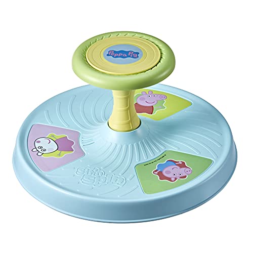 Playskool Peppa Pig Gira-Gira, Juguete de Actividad para Dar Vueltas con música para niños a Partir de 18 Meses