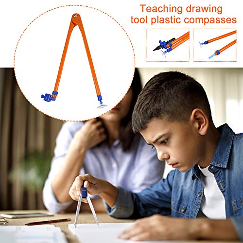 POHOVE Demonstration Compas s Math Teaching Compas s,Multiusos Círculo Dibujo Geometría Herramienta para Escuela Aula Pizarra Pizarra Pizarra Suministros de Papelería