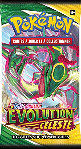 Pokemon Booster-espada y escudo Evolution Céleste (EB07) empresa Juego de cartas coleccionables (modelo aleatorio), POEB702