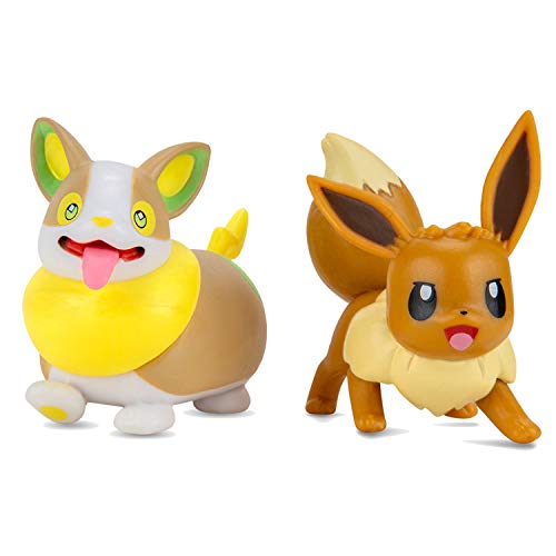 Pokémon – Pack de 2 Figuras de 5 cm – Evoli & Voltou