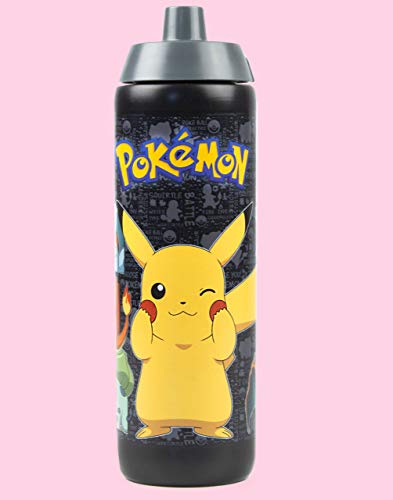 Pokemon Pikachu y Caracteres de la botella 724ml de agua de plástico Deportes