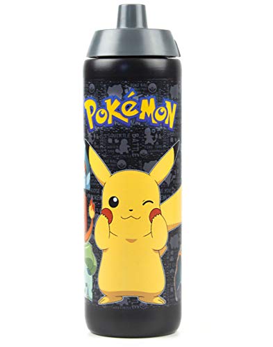 Pokemon Pikachu y Caracteres de la botella 724ml de agua de plástico Deportes