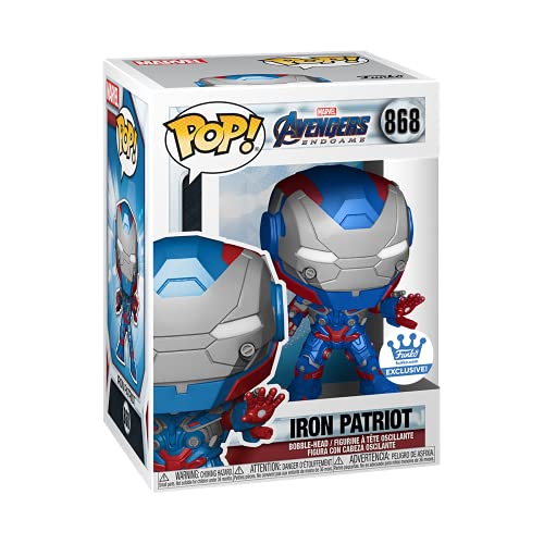 Pop! Marvel Avengers: Endgame – Figura de vinilo Iron Patriot – Tienda exclusiva