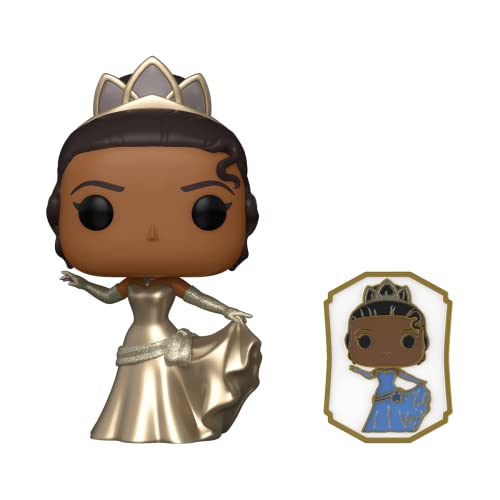 POP! Ultimate Princess Collection - Figura de vinilo Tiana POP y Pin - Tienda exclusiva