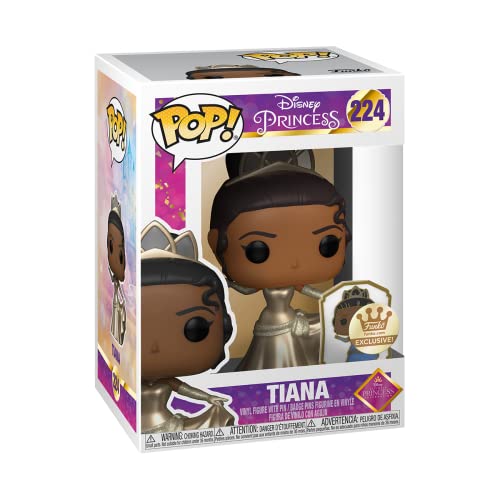 POP! Ultimate Princess Collection - Figura de vinilo Tiana POP y Pin - Tienda exclusiva