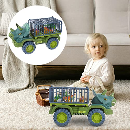 POPETPOP DNOSAUR Toy TUJE Tratar A Coches Juego de Juguetes Nuevo Modelo Dinosaurios Juguetes Vehículos Dino Cars Monster Trucks Dinosaur Juegos Juguetes Dino Huevos para Navidad Fiesta de