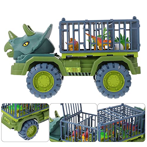 POPETPOP DNOSAUR Toy TUJE Tratar A Coches Juego de Juguetes Nuevo Modelo Dinosaurios Juguetes Vehículos Dino Cars Monster Trucks Dinosaur Juegos Juguetes Dino Huevos para Navidad Fiesta de