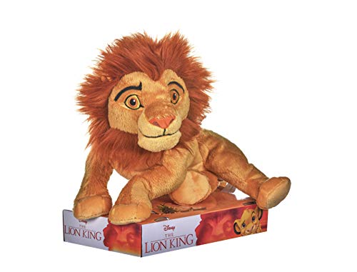 Posh Paws 37287 Disney The Lion King Simba - Peluche en Caja de Regalo (25 cm), Color marrón y Negro y Blanco