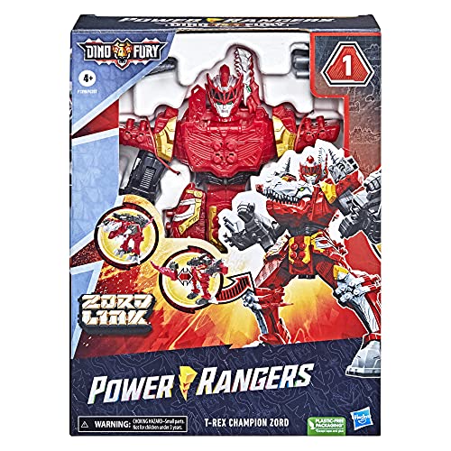 Power Rangers- Power Ranger DNF Red Com Zord (Hasbro F1398)