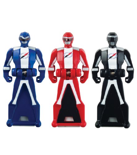 Power Rangers Super Megaforce - Operation Overdrive Legendary Ranger Key Pack, Red/Blue/Black