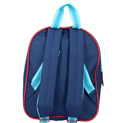 PRET - Mochila - Pat Patrulla - Niño - Escuela - Primaria - Maternelle - Guardería - Mochila - Mochila para niño / niña - Talla 30 cm - Tirantes ajustables + Estuche Chase