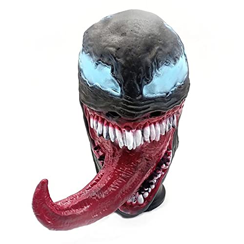 PRETAY Vengadores Máscara Cosplay Casco Venom Casco Los Vengadores Capucha Carnaval Tocado Rendimiento, Accesorios Cabeza Halloween Que Cubre La Cabeza, Disfraz De Película, Vestir