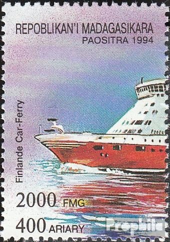 Prophila Collection Madagascar 1759 (Completa.edición.) 1994 de Barcos (Sellos para los coleccionistas) Marinero