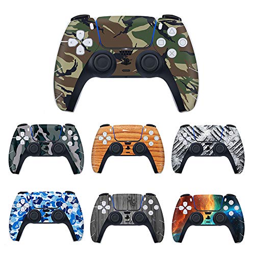 PS5 Skins para controladores, cubierta protectora de vinilo calcomanías para Playstation 5 dos controladores, impermeable, resistente a los arañazos, protege a tu amado PS5