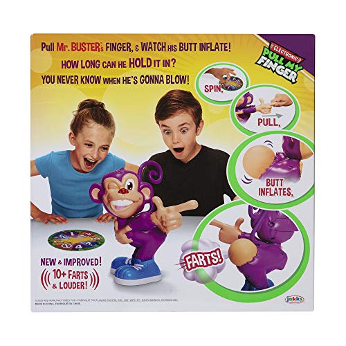 Pull My Finger- Juego, Color Morado (Jakks Pacific Inc. 152711)