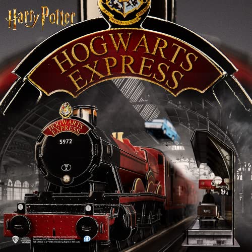 Puzzle 3D Harry Potter Expreso de Hogwarts by 4D Cityscape Kits de Modelo 3D Maquetas para Construir para Adultos Regalo de Cumpleaños para Niños Adolescente, 180 Piezas