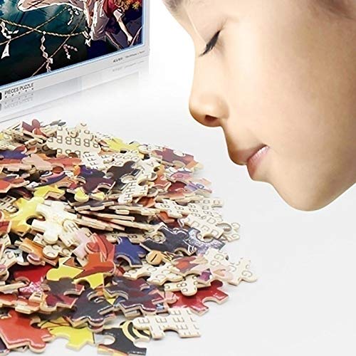 Puzzle Jigsaw Pequeño Pueblo En La Noche De Navidad, Estrés Adulto Alivio Decorativo del Rompecabezas De La Serie Grandes Alpes Desafíos De La Familia 500-6000 Piezas 1027