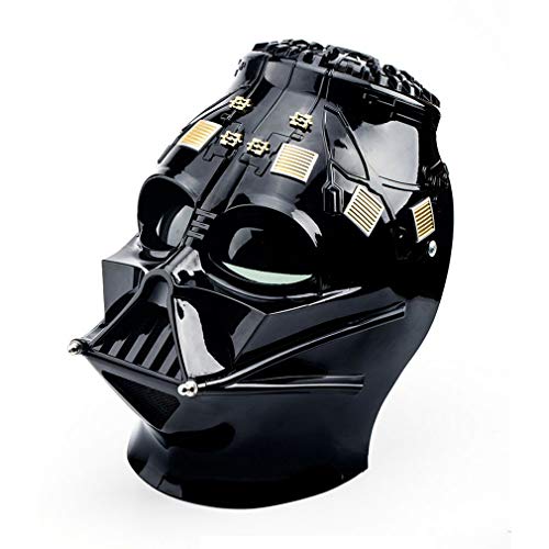 Q Marvel toy Casco de Darth Vader, Star Wars Black Warrior Cutter, relación 1: 1, ABS, susurro