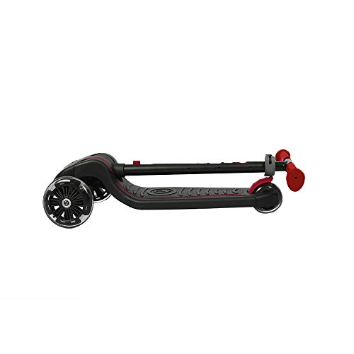 QPLAY Patinete Future Scooter Rojo Luces Led