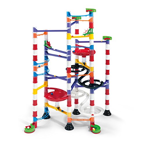 Quercetti 6588 - Marble Run, pista para bolas de 213 piezas